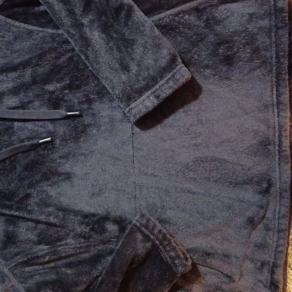 North Face Osito Fuzzy Hooded Pullover~Size Large - Picture 3 of 6